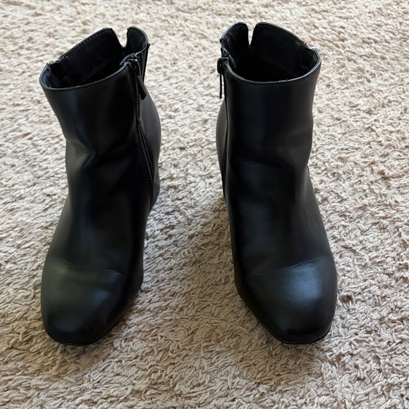 Black Ankle Boots - Picture 3 of 5